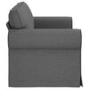 vidaXL Sofa Dunkelgrau Gesamtabmessungen: 175 x 82 x 80 cm (B x T x H)
