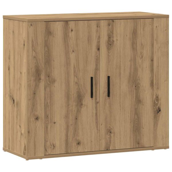 vidaXL Sideboard Artisan-Eiche 80x33x70 cm Holzwerkstoff