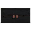 vidaXL Wandschr&auml;nke 2 Stk. Schwarz 60x30x30 cm Massivholz Kiefer