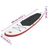 vidaXL Stand Up Paddle Surfboard SUP Aufblasbar Rot und Weiß