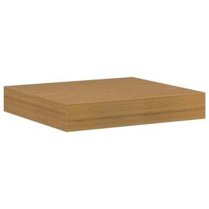 vidaXL Wandregal Wandhalterung Beige 23 x 23,5 x 3,8 cm Holzwerkstoff