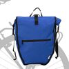 vidaXL Fahrradtasche Blau 32,5 x 17 x 57 cm Polyester