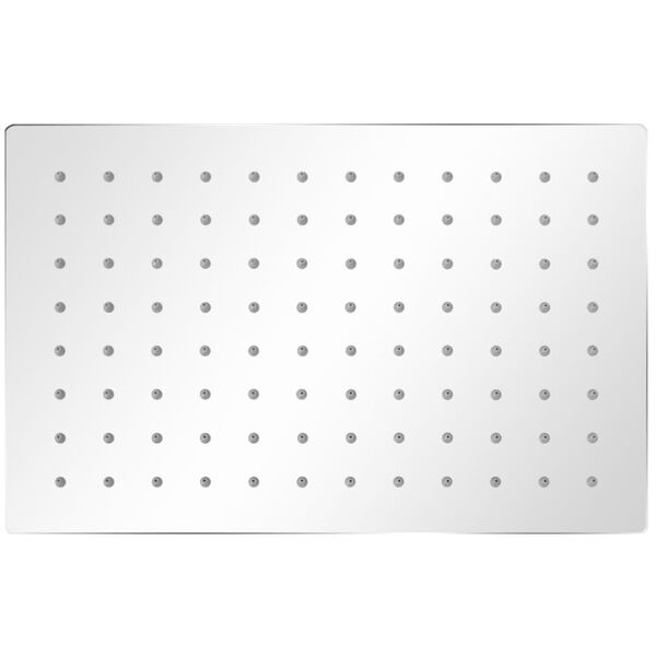 vidaXL Regenduschköpfe 2 Stk. Edelstahl 20 x 30 cm