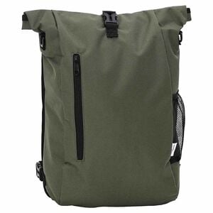 vidaXL Fahrradtasche Oliv 31 x 13 x 58 cm Polyester
