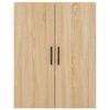 vidaXL Highboard Sonoma-Eiche 69,5x34x180 cm Holzwerkstoff