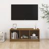 vidaXL TV-Schrank Honigbraun 104x33x41 cm Massivholz Kiefer