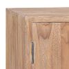 vidaXL Beistellschrank 110x30x75 cm Massivholz Teak