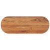 vidaXL Tischplatte 140x50x3,8 cm Oval Massivholz Akazie