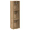 vidaXL Badezimmer-Wandschrank Kunsthandwerk Eiche 20 x 14 x 70 cm