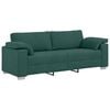 vidaXL Sofa Dunkelgrün 219 x 77 x 82 cm Stoff