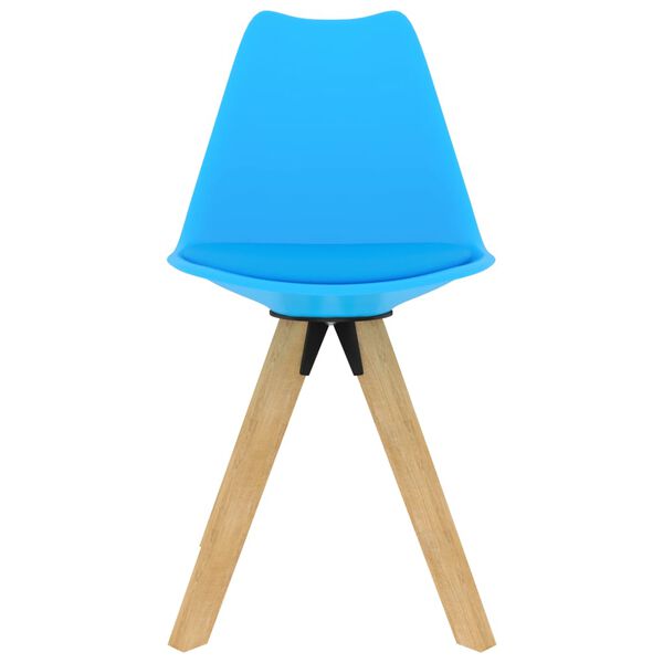 vidaXL Esszimmerst&uuml;hle 2 Stk. Blau