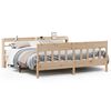 vidaXL Massivholzbett ohne Matratze 180x200 Kiefernholz