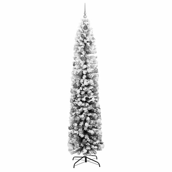 vidaXL K&uuml;nstlicher Weihnachtsbaum mit 300 LEDs mit St&auml;nder Gr&uuml;n 240 cm