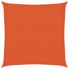 vidaXL Sonnensegel 160 g/m&sup2; Orange 2,5x2,5 m HDPE
