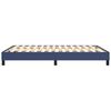 vidaXL Boxspringbettgestell Blau 140x200 cm Stoff