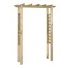 vidaXL Gartenlaube Rosenbogen 150 x 60 x 204 cm Holz Impr&auml;gniert