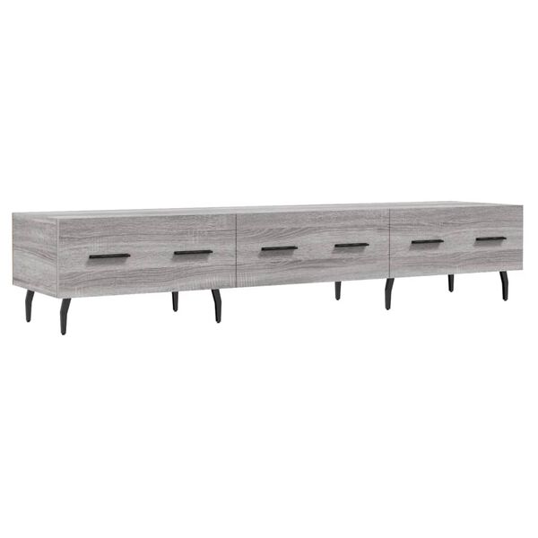 vidaXL TV-Schrank Grau Sonoma 150x36x30 cm Holzwerkstoff