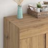 vidaXL Sideboard Artisan-Eiche 69,5 x 34 x 90 cm Holzwerkstoff