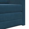 vidaXL Schlafsofa Blau 74 x 77 x 81 cm Samt