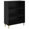 vidaXL Sideboard Schwarz Eichen-Optik 69,5 x 32,5 x 90 cm