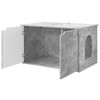vidaXL Katzenhaus Beton 85 x 55 x 50,5 cm Holzwerkstoff