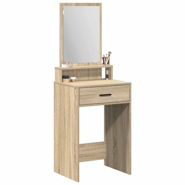 vidaXL Schminktisch Sonoma-Eiche 50 x 41 x 140 cm Holzwerkstoff