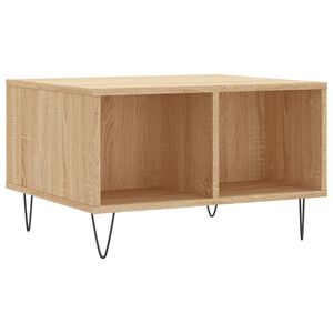 vidaXL Couchtisch Sonoma-Eiche 60x50x36,5 cm Holzwerkstoff