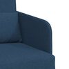 vidaXL Schlafsofa Blau 65 x 80 x 83 cm Stoff