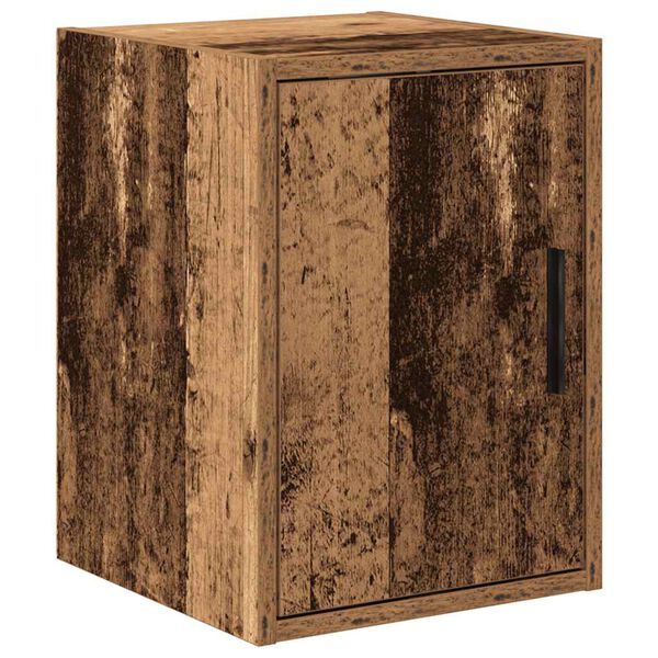 vidaXL Garagen-Wandschrank Altholz-Optik Holzwerkstoff