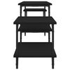 vidaXL TV-Schrank Schwarz 157x35x52 cm Holzwerkstoff