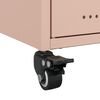 vidaXL TV-Schrank Rosa 68x39x43,5 cm Kaltgewalzter Stahl