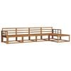 vidaXL Outdoor-Sofagarnitur 5 stk. Natur Massivholz Akazie