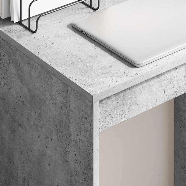 vidaXL Schreibtisch Beton Grau 60 x 40 x 76 cm