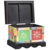 vidaXL Aufbewahrungsbox Mehrfarbig 40 x 30 x 30 cm Massivholz Mango
