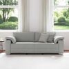 vidaXL Sofa Wolkengrau 219 x 77 x 82 cm Stoff