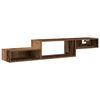 vidaXL Wandmontierter TV-Schrank Wandhalterung Altholz