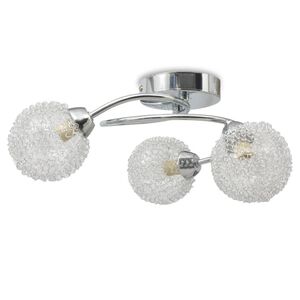 vidaXL Deckenleuchte f&uuml;r 3 G9-Gl&uuml;hlampen 120 W