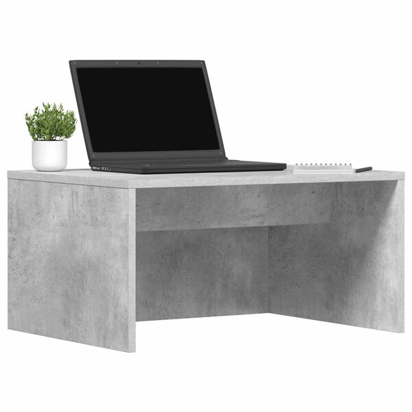 vidaXL Wandtisch Wandmontiert Beton Grau 60 x 45 x 30 cm Holzwerkstoff