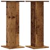 vidaXL Lautsprecherst&auml;nder 2 Stk. Altholz-Optik 30x30x80 cm