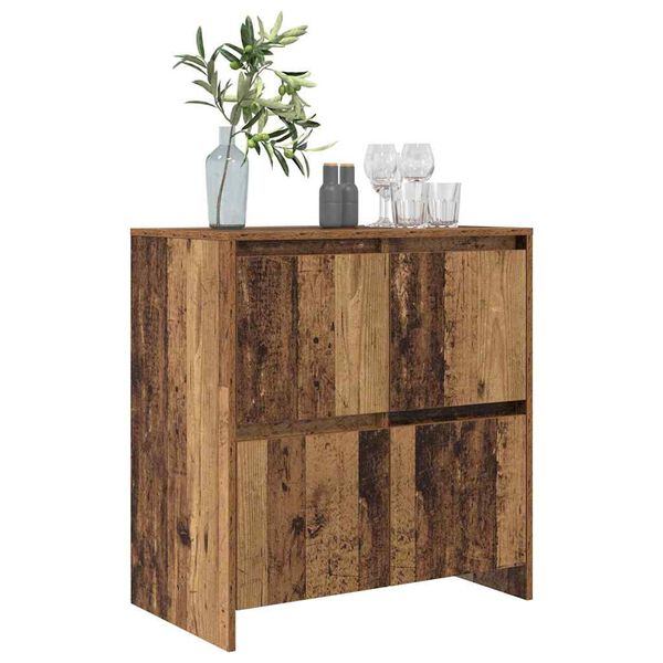 vidaXL Sideboard Altholz 70 x 41 x 75 cm Holzwerkstoff