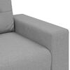 vidaXL Sofa Set Grau Stoff