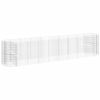 vidaXL Gabionen-Hochbeet Verzinktes Eisen 500x100x100 cm