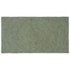 vidaXL Bereichsteppiche Olive Gr&uuml;n 60 x 110 cm Jute