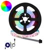 vidaXL LED Streifen 12 Stk. Schwarz und Transparent