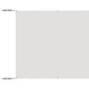 vidaXL Senkrechtmarkise Wei&szlig; 140x600 cm Oxford-Gewebe