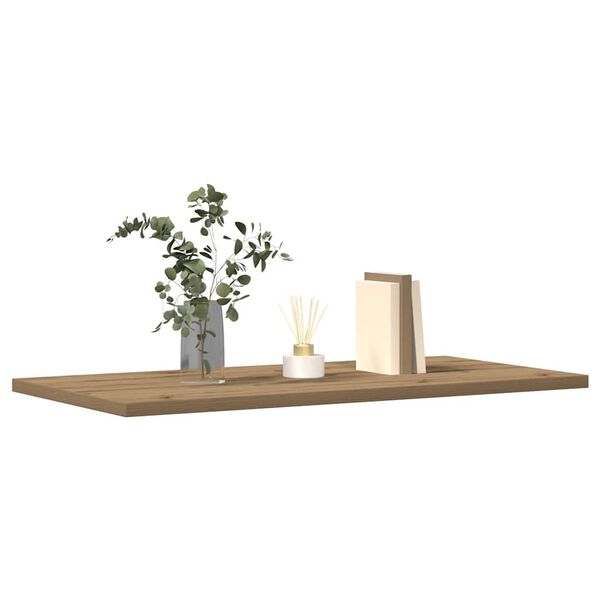 vidaXL Wandregale 4 Stk. Artisan-Eiche 60x30x1,5 cm Holzwerkstoff