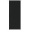 vidaXL Hängeschrank Schwarz 34,5x34x90 cm Holzwerkstoff