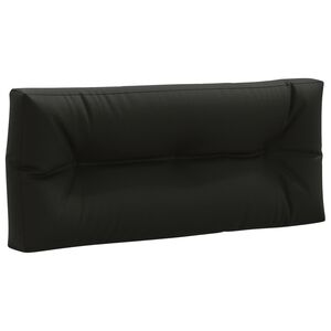 vidaXL Pallet R&uuml;ckenpolster VIANEN 100 % Polyester Schwarz