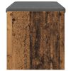 vidaXL Flurbank mit Kissen Altholz 83 x 38 x 40 cm