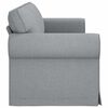 vidaXL Sofa Hellgrau 245 x 82 x 80 cm Stoff